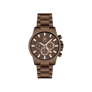 ساعت مچی عقربه ای مردانه اوبلاک مدل 72698 رنگ کافی صفحه کافی