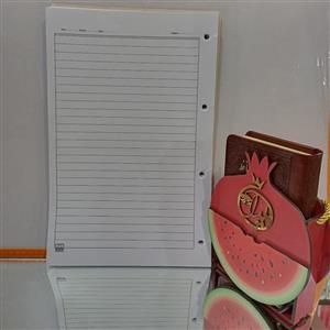 کاغذ کلاسور چهار سوراخ(20عدد کاغذ کلاسور چهار سوراخ)