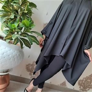 مانتو کرپ لخت و ریزش دارفری سایزاز سایز 38 تا 56