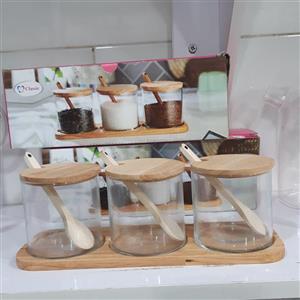 بانکه های سه تایی کف چوبی