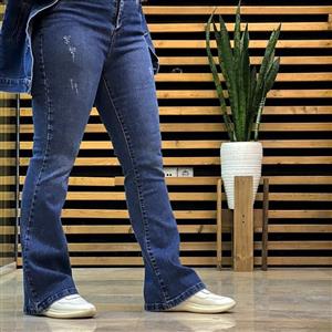 شلوار جین دمپا شلوار جین زنانه در رنگبندی و سایز بندی 