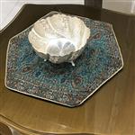 ست رومیزی رانر وعسلی سالار(سبزآبی)