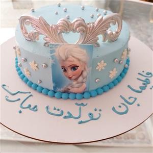کیک تولد السا،کیک تولد السا و انا
