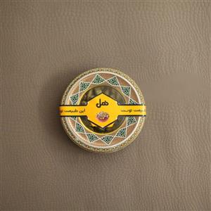 هل سبز درشت اکبر بنفش در بسته بندی خاتم