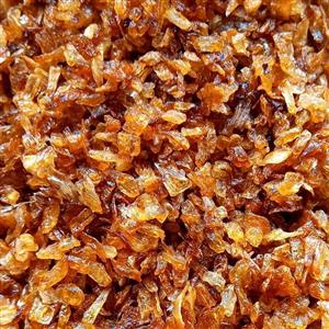 پیازداغ نگینی خرد شده با دست و سرخ شده با روغن درجه یک