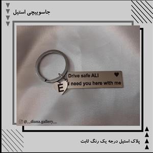 جاسوییچی استیل با پلاک درجه یک و رنگ ثابت