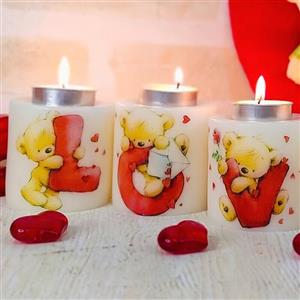 شمع لاو تدی بسیار زیبا  وارمر خور ولی تا انتها خودش هم فیتیله داره