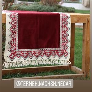 رومیزی مخمل قلمکار