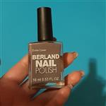 لاک ناخن.برند:Berland,رنگ پایه: کالباسی تیره(بسیار خاص) ،16ml.شماره: 556