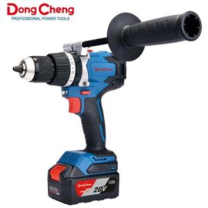 دریل شارژی چکشی 20 ولت براش لس دانگ چنگ  مدل dong cheng  dcjz03--13