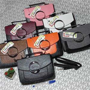 کیف دوشی دو رنگ