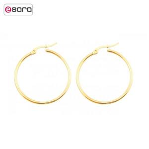 گوشواره بهارگالری مدل تک حلقه کد3