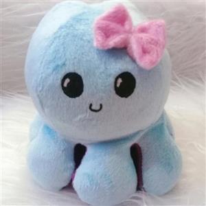 عروسک اختاپوس یا هشت پا مودی( قهر و آشتی) پاپیون و گل سر دار