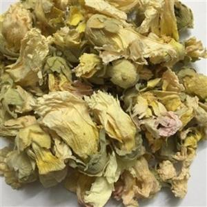 گل ختمی سفید خشک 50 گرمی