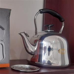 کتری استیل خارجی ضخیم 4لیتر