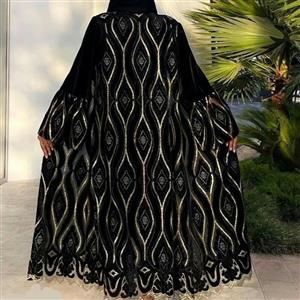 پارچه مانتویی لباس مجلسی و اجتماع جنس پارچه تور مخمل فرانسه
