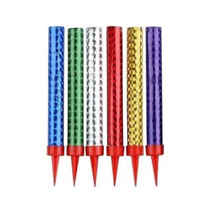 فشفشه 10سانتی روی کیکی بسته 6عددی