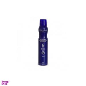 اسپری مردانه بادی کر رایحه پولو بلو ماندگاری 24 ساعته مناسب برای روی لباس و بدن حجم 200 میلی لیتر