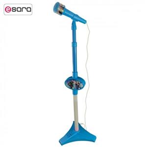 میکروفن اسباب بازی پایه دار مدل Frozen با قابلیت اتصال به موبایل و پخش همزمان صدا و موسیقی