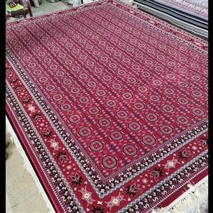 فرش 700 شانه ورژن ترکمن 6 متری هشت رنگ خامه بافان تراکم 2100 نخ هیدست شده بدون پرزدهی و ضد حساسیت\n(پس کرایه)\n\n\n\n\n