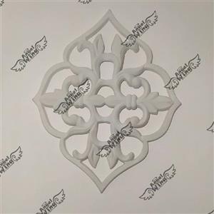 موتیف انعطاف پذیر کتیبه اسلیمی لوزی متوسط