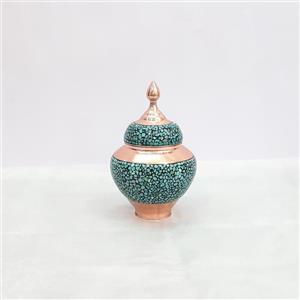 قندان سیبی فیروزه کوبی 
