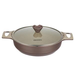 تابه دسینی مدل ونتو سایز 28 رنگ نسکافه ای