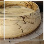 ظرف چوبی  ساخته شده با چوب افرا و آب گریز شده با روغن گیاهی خارجی