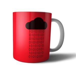 ماگ سرامیکی طرح رشته برنامه نویسی صفر و یک programmer