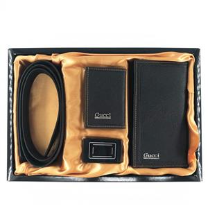 ست هدیه مردانه طرح چرم برند گوچی Gucci مدل set-m5 