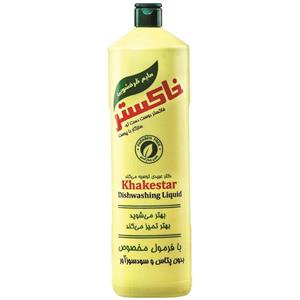 مایع ظرفشویی خاکستر khakestar حجم 1 لیتری