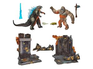 اکشن فیگور پک 2 تایی 15 سانتی گودزیلا و کینگ کونگ Godzilla vs. Kong