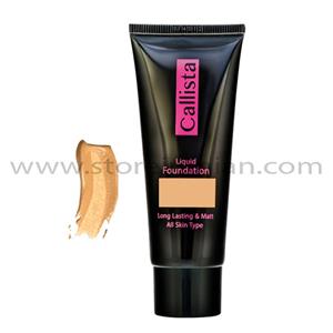 کرم پودر تیوبی لانگ لستینگ اند مت M13 - کالیستا Callista Long Lasting And Matt Foundation M13