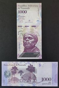 اسکناس 1000 بولیوار ونزوئلا 2017