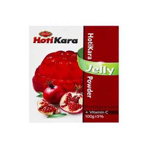 پودر ژله بلوبری هاتی کارا مقدار 100 گرم Hoti Kara Bluberry Jelly 100gr