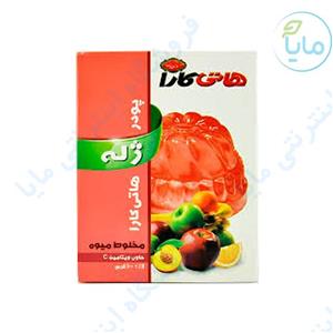 پودر ژله مخلوط میوه‌ هاتی کارا مقدار 100 گرم Hoti Kara Mixed Fruit Jelly 100gr 