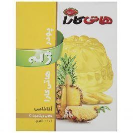 پودر ژله آناناس هاتی کارا مقدار 100 گرم