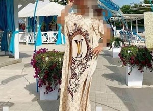 پیراهن ساحلی زنانه کد 49