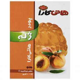 پودر ژله هلو هاتی کارا مقدار 100 گرم Hoti Kara Peach Jelly 100gr 