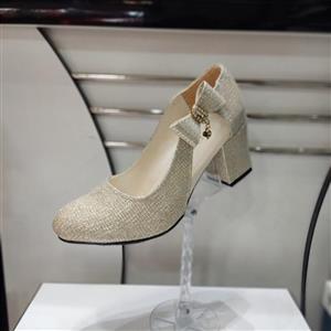کفش زنانه مجلسی مدل پاپیونی جنس لمه
