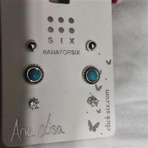 پک گوشواره زنانه پک سه جفتی