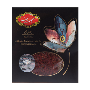 زعفران گلستان مقدار 2.3 گرم