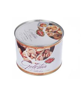 پسته بوداده نمکین زعفرانی گلستان مقدار 200 گرم Golestan Roasted and Salted Saffrony Pistachios 200gr 