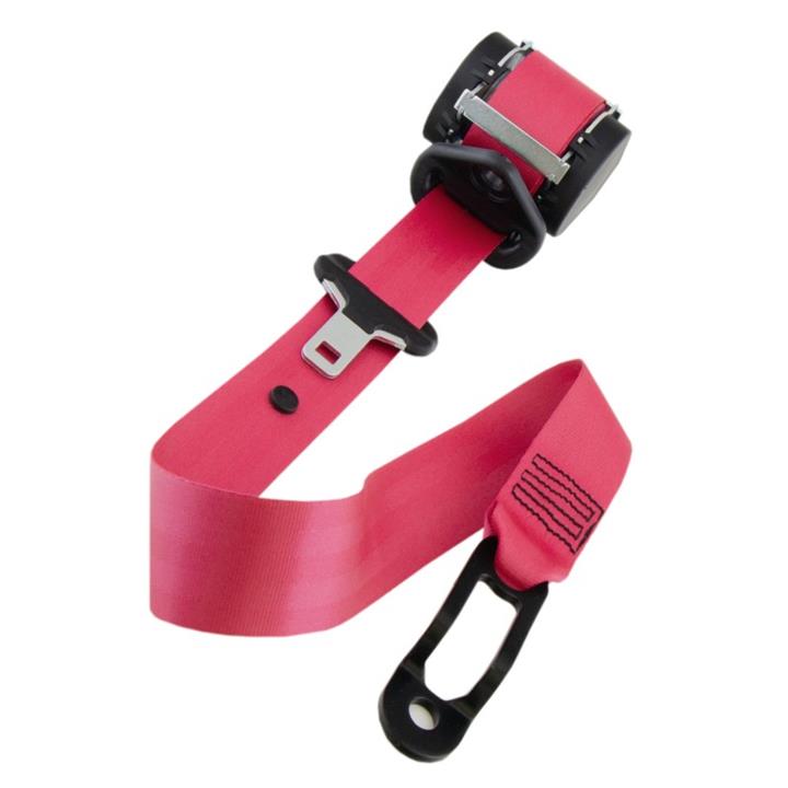 کمربند ایمنی خودرو مناسب برای جلو راست ( سمت کمک راننده ) پژو 206 رنگ صورتی