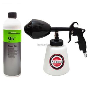 کیت دستگاه کف پاش کارواش و شامپو فوم مادرز Mothers Tornador Foam