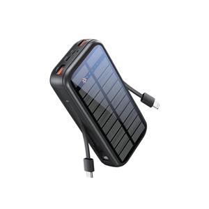 پاور بانک خورشیدی 5در1 پرومیت مدل Promate EcoLight™ Solar Power Bank SolarTank-20PDCi ظرفیت 20000mAh 