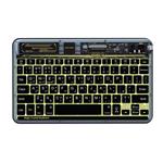 کیبورد وایرلس پرودو مدل Porodo Crystal Shell Ultra-Slim Keyboard PD-TRPBTKB-BK