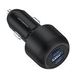 شارژر فندکی پاورولوژی Powerology Ultra Quick Car Charger PCCSR007-C توان 130 وات همراه با کابل