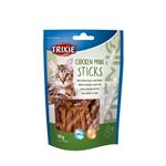 تشویقی گربه با طعم مرغ و برنج تریکسی Chicken Mini Sticks Trixie 