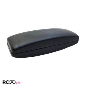 کیف عینک طبی مستطیلی شکل با رنگ مشکی ساده مدل 991705